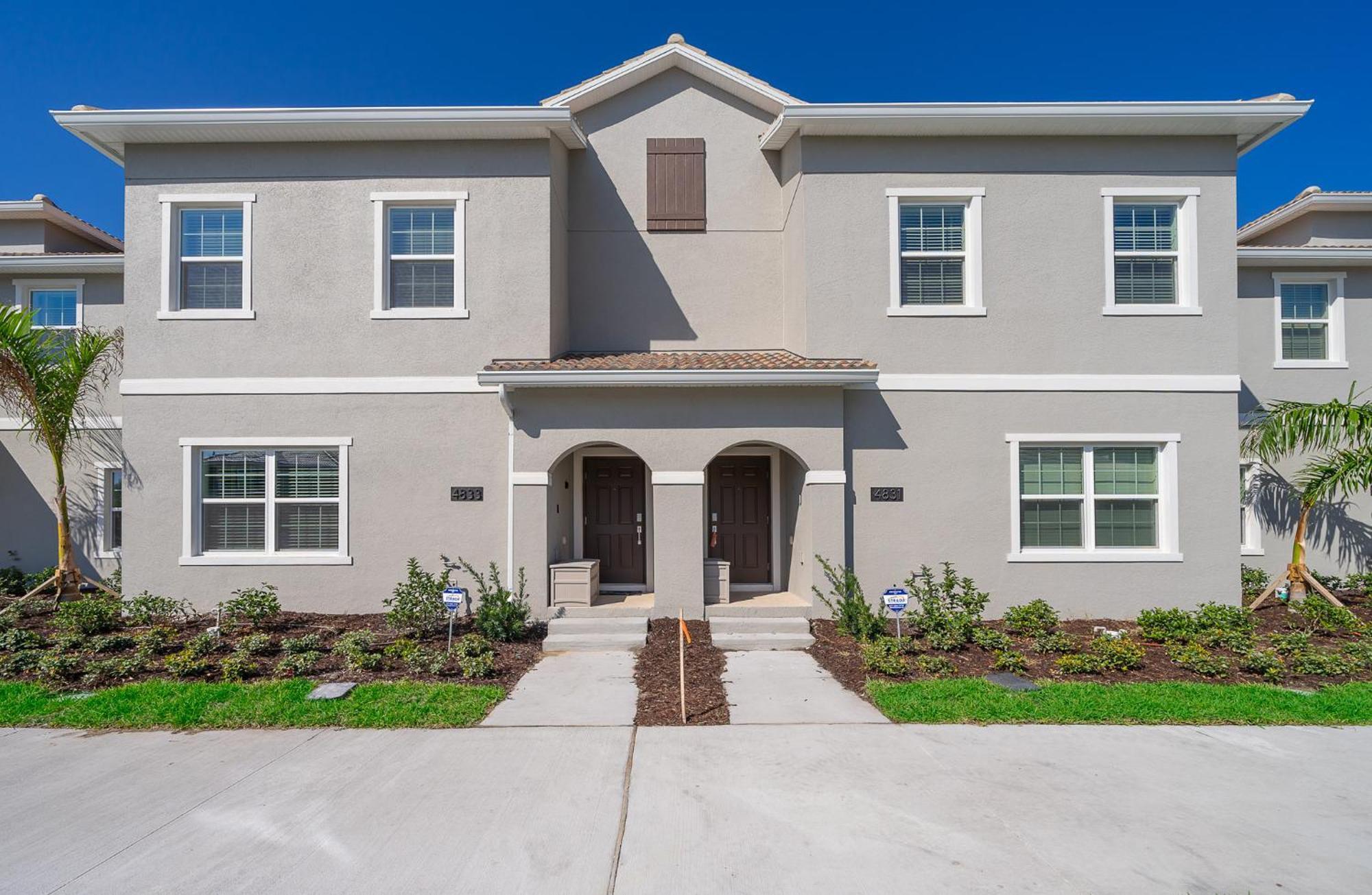 Stunning Townhouses 5 Minutes Away Disney! คิสซิมมี ภายนอก รูปภาพ